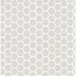 A-Street Prints Aura Platinum Honeycomb Wallpaper | Wallpaper Twins A-Street Prints Aura Platinum Honeycomb Wallpaper - SKU 2793-24713