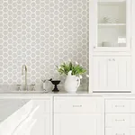 A-Street Prints Aura Platinum Honeycomb Wallpaper | Wallpaper Twins A-Street Prints Aura Platinum Honeycomb Wallpaper - SKU 2793-24713