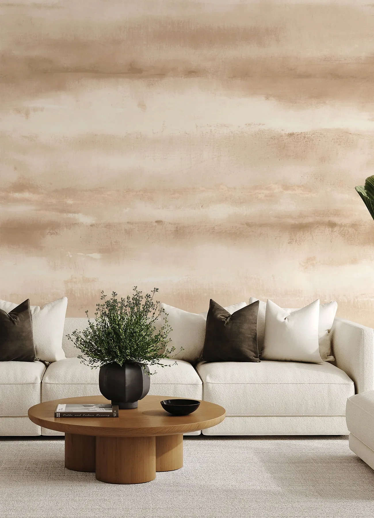 A-Street Prints Aveline Neutral Wall Mural - SKU 4202-367713M