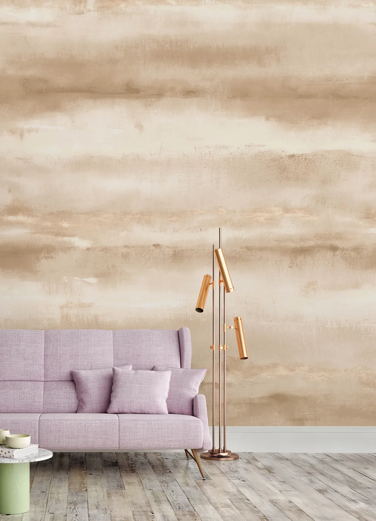 A-Street Prints Aveline Neutral Wall Mural - SKU 4202-367713M
