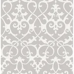 A-Street Prints Axiom Grey Ironwork Wallpaper | Wallpaper Twins A-Street Prints Axiom Grey Ironwork Wallpaper - SKU 2625-21866