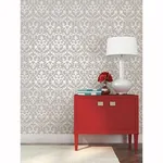 A-Street Prints Axiom Grey Ironwork Wallpaper | Wallpaper Twins A-Street Prints Axiom Grey Ironwork Wallpaper - SKU 2625-21866