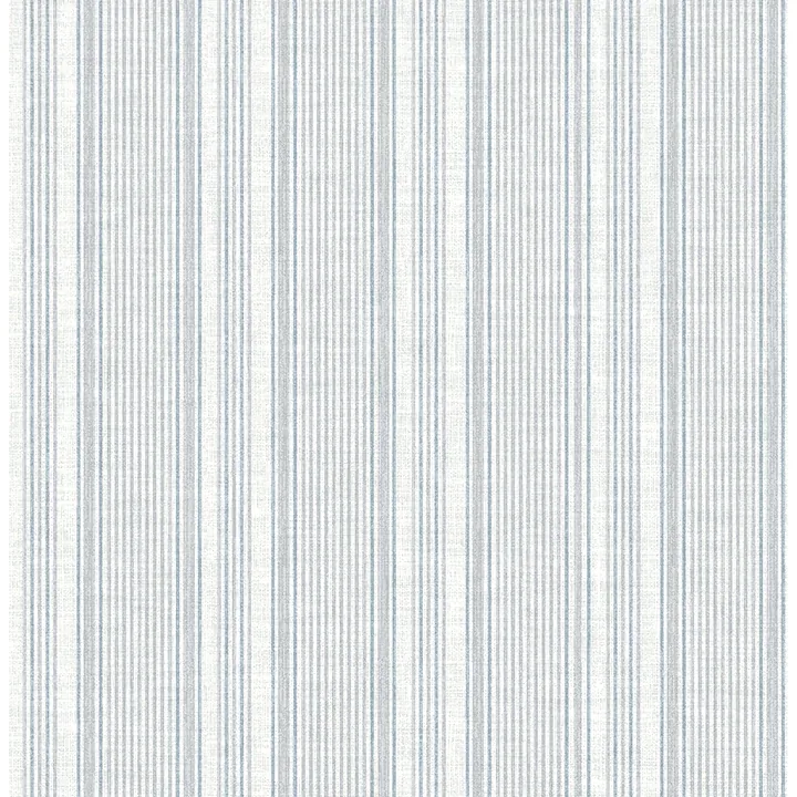 A-Street Prints Ayanna Blue Striped Wallpaper - SKU 4147-27393