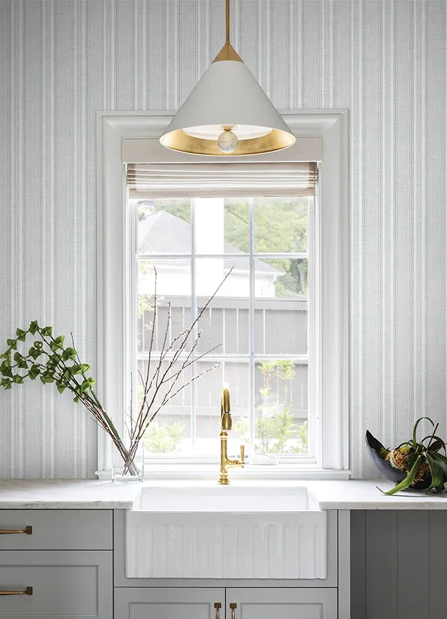 A-Street Prints Ayanna Blue Striped Wallpaper | Wallpaper Twins A-Street Prints Ayanna Blue Striped Wallpaper - SKU 4147-27393
