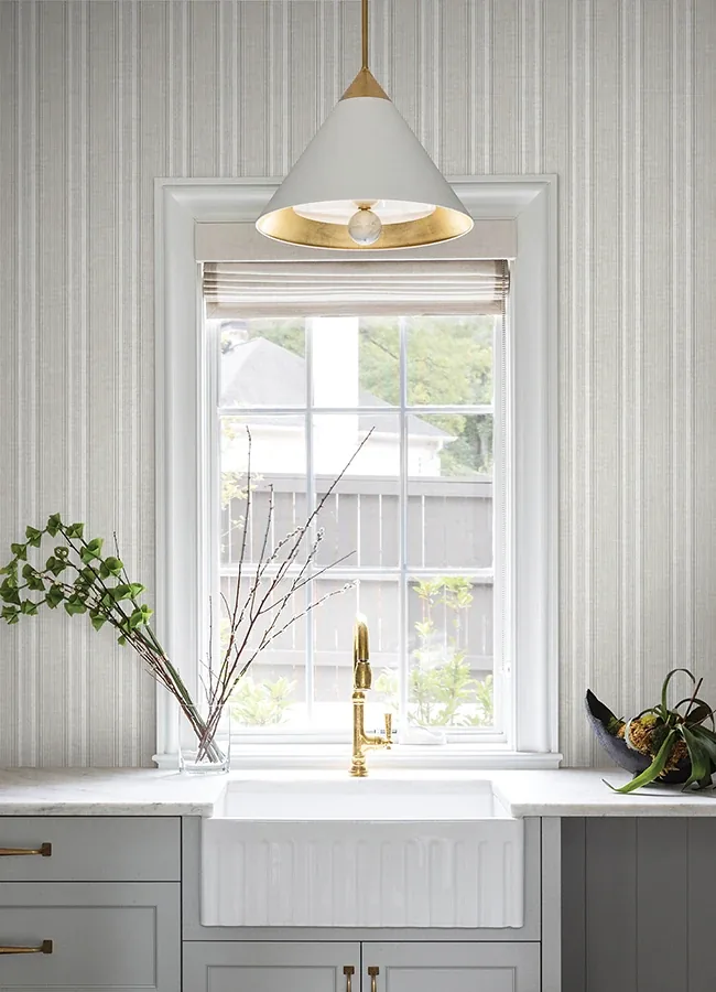 A-Street Prints Ayanna Neutral Striped Wallpaper | Wallpaper Twins A-Street Prints Ayanna Neutral Striped Wallpaper - SKU 4147-27394