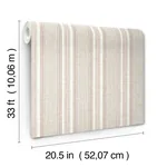 A-Street Prints Ayanna Rust Striped Wallpaper | Wallpaper Twins A-Street Prints Ayanna Rust Striped Wallpaper - SKU 4147-27396