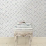 A-Street Prints Baby Bow Blue Bella Ribbon Ribbon Trellis Wallpaper | Wallpaper Twins A-Street Prints Baby Bow Blue Bella Ribbon Ribbon Trellis Wallpaper - SKU AST4168