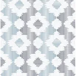 A-Street Prints Babylon Blue Abstract Floral Wallpaper - SKU 2902-25521
