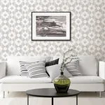 A-Street Prints Babylon Metallic Abstract Floral Wallpaper | Wallpaper Twins A-Street Prints Babylon Metallic Abstract Floral Wallpaper - SKU 2902-25523