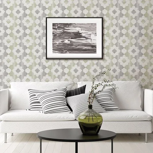 A-Street Prints Babylon Multicolor Abstract Floral Wallpaper - SKU 2902-25520