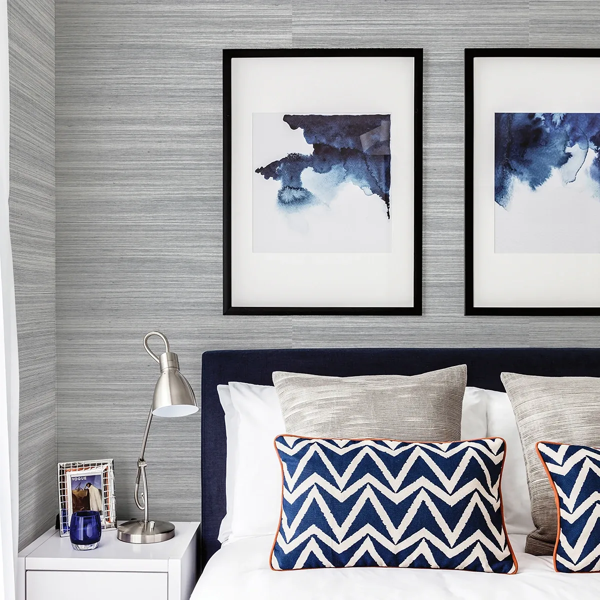 A-Street Prints Baishin Silver Grasscloth Wallpaper - SKU 2829-82024
