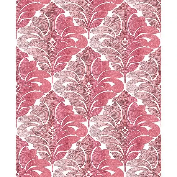 A-Street Prints Balangan Red Damask Wallpaper - SKU 2744-24146