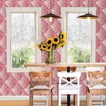 A-Street Prints Balangan Red Damask Wallpaper - SKU 2744-24146
