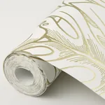 A-Street Prints Balboa Gold Botanical Wallpaper - SKU 2964-87341