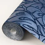 A-Street Prints Balboa Indigo Botanical Wallpaper - SKU 2964-87342