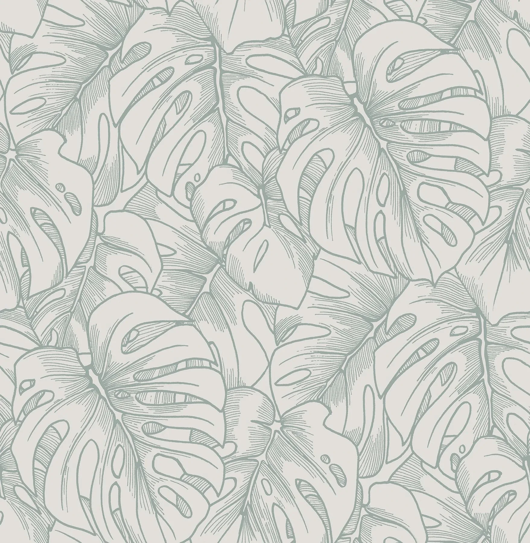 2964-87343 | Balboa Olive Botanical Wallpaper