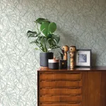 A-Street Prints Balboa Olive Botanical Wallpaper - SKU 2964-87343