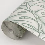 A-Street Prints Balboa Olive Botanical Wallpaper - SKU 2964-87343