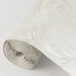 A-Street Prints Balboa White Botanical Wallpaper | Wallpaper Twins A-Street Prints Balboa White Botanical Wallpaper - SKU 2964-87340