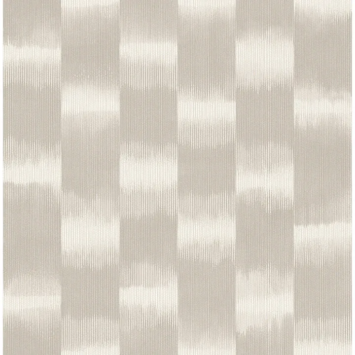 4141-27117 | Baldwin Taupe Shibori Stripe Wallpaper