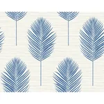 A-Street Prints Bali Blue Fern Wallpaper | Wallpaper Twins A-Street Prints Bali Blue Fern Wallpaper - SKU 2988-70212