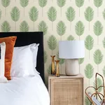 A-Street Prints Bali Green Fern Wallpaper - SKU 2988-70204