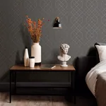 A-Street Prints Ballard Grey Geometric Wallpaper - SKU 2964-25912
