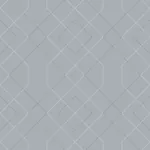 A-Street Prints Ballard Pewter Geometric Wallpaper - SKU 2964-25910