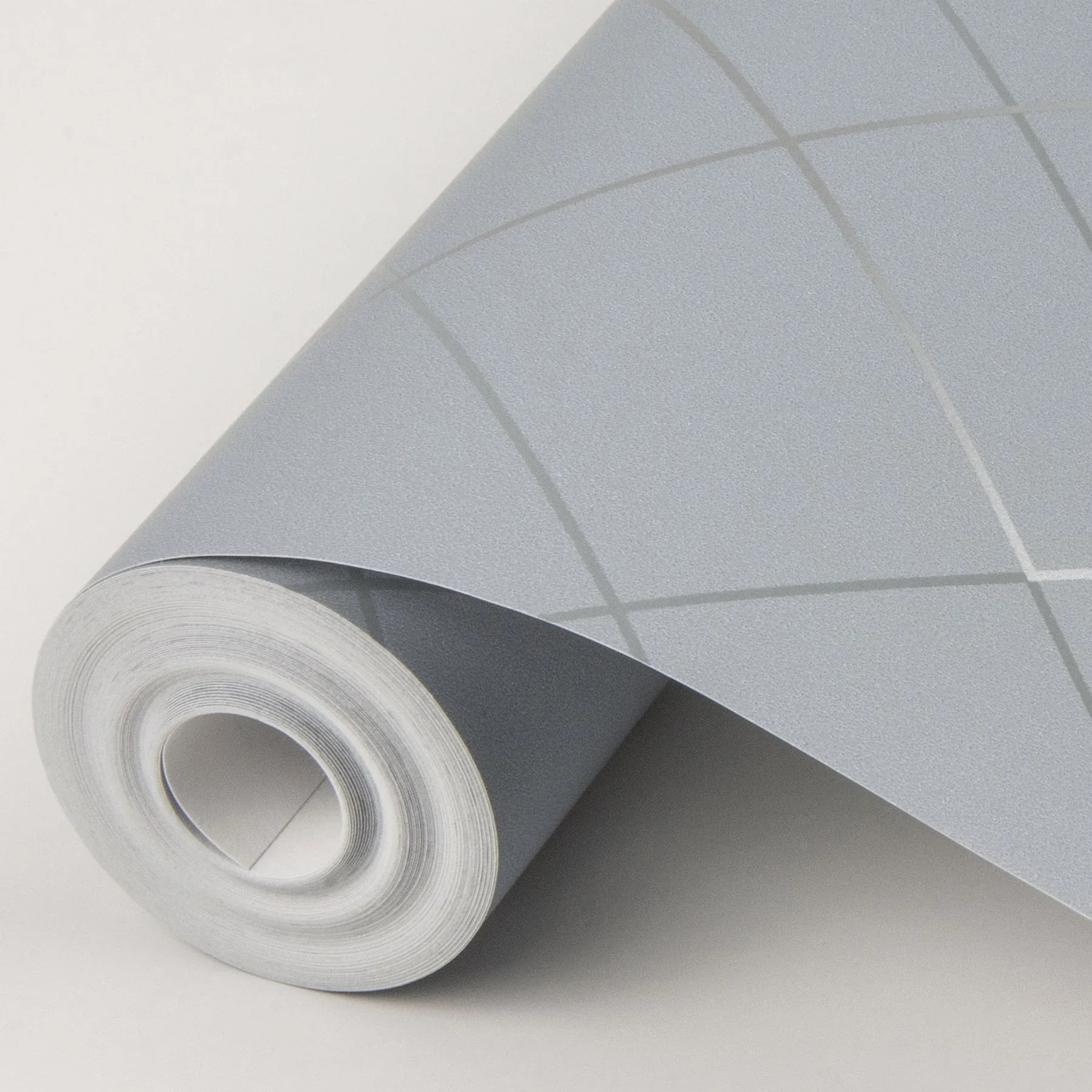 A-Street Prints Ballard Pewter Geometric Wallpaper - SKU 2964-25910