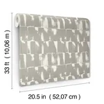 A-Street Prints Bancroft Grey Artistic Stripe Wallpaper | Wallpaper Twins A-Street Prints Bancroft Grey Artistic Stripe Wallpaper - SKU 4122-27022