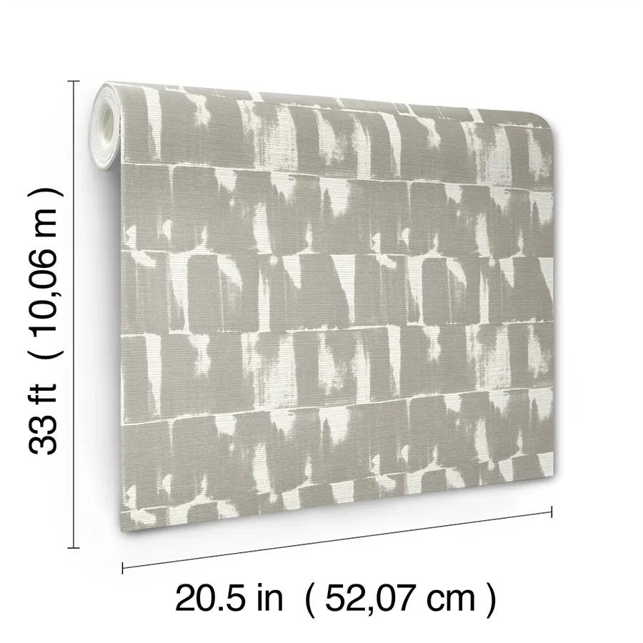 A-Street Prints Bancroft Grey Artistic Stripe Wallpaper | Wallpaper Twins A-Street Prints Bancroft Grey Artistic Stripe Wallpaper - SKU 4122-27022