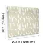 A-Street Prints Bancroft Sage Artistic Stripe Wallpaper | Wallpaper Twins A-Street Prints Bancroft Sage Artistic Stripe Wallpaper - SKU 4122-27023