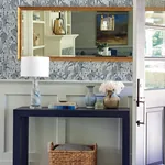 A-Street Prints Bannon Blue Leaves Wallpaper | Wallpaper Twins A-Street Prints Bannon Blue Leaves Wallpaper - SKU 4081-26342