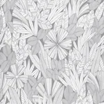 A-Street Prints Bannon Grey Leaves Wallpaper | Wallpaper Twins A-Street Prints Bannon Grey Leaves Wallpaper - SKU 4081-26344
