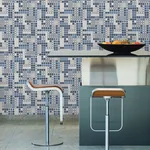 A-Street Prints Bantry Blue Geometric Wallpaper | Wallpaper Twins A-Street Prints Bantry Blue Geometric Wallpaper - SKU 2949-60702