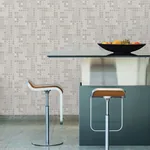 A-Street Prints Bantry Light Grey Geometric Wallpaper - SKU 2949-60708