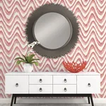 A-Street Prints Bargello Red Faux Grasscloth Wave Wallpaper | Wallpaper Twins A-Street Prints Bargello Red Faux Grasscloth Wave Wallpaper - SKU 2901-25405