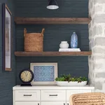 A-Street Prints Barnaby Indigo Texture Wallpaper | Wallpaper Twins A-Street Prints Barnaby Indigo Texture Wallpaper - SKU 4046-25959