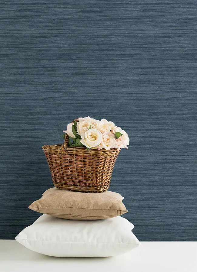 A-Street Prints Barnaby Indigo Texture Wallpaper | Wallpaper Twins A-Street Prints Barnaby Indigo Texture Wallpaper - SKU 4046-25959
