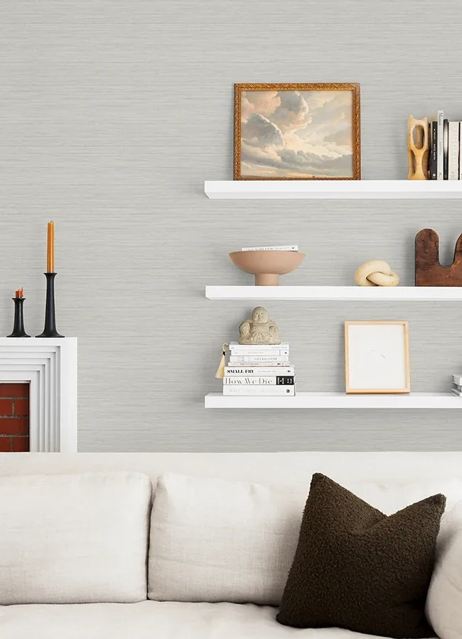 A-Street Prints Barnaby Off White Texture Wallpaper | Wallpaper Twins A-Street Prints Barnaby Off White Texture Wallpaper - SKU 4046-25962