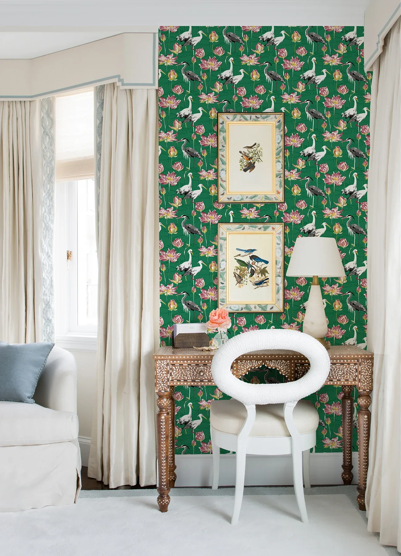 A-Street Prints Barton Green Heron Wallpaper | Wallpaper Twins A-Street Prints Barton Green Heron Wallpaper - SKU 4081-87551
