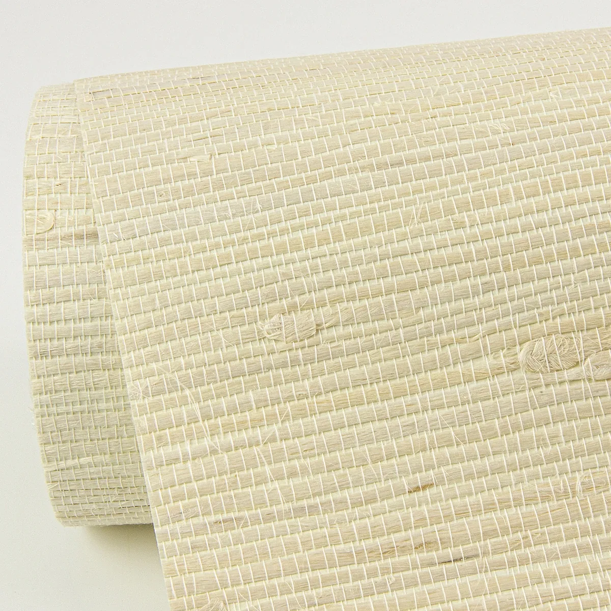 A-Street Prints Battan Cream Jute Grasscloth Wallpaper - SKU 2972-65651