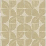 A-Street Prints Baxter Honey Semicircle Mosaic Wallpaper | Wallpaper Twins A-Street Prints Baxter Honey Semicircle Mosaic Wallpaper - SKU 4141-27114