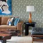 A-Street Prints Baxter Sea Green Semicircle Mosaic Wallpaper | Wallpaper Twins A-Street Prints Baxter Sea Green Semicircle Mosaic Wallpaper - SKU 4141-27113