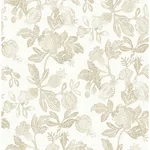 A-Street Prints Beach Rose Champagne Floral Fruits Wallpaper | Wallpaper Twins A-Street Prints Beach Rose Champagne Floral Fruits Wallpaper - SKU 4172-27495