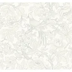 A-Street Prints Beaufort Dove Peony Chinoiserie Wallpaper - SKU 2927-80400