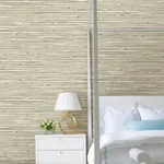 A-Street Prints Bellport Ivory Wooden Slat Wallpaper | Wallpaper Twins A-Street Prints Bellport Ivory Wooden Slat Wallpaper - SKU 2927-81305