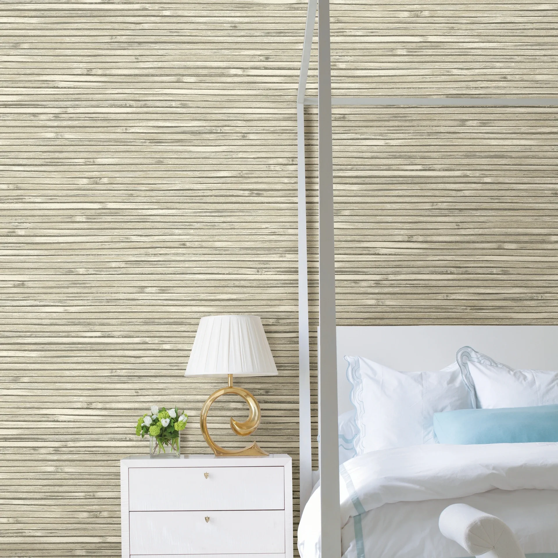 A-Street Prints Bellport Ivory Wooden Slat Wallpaper | Wallpaper Twins A-Street Prints Bellport Ivory Wooden Slat Wallpaper - SKU 2927-81305