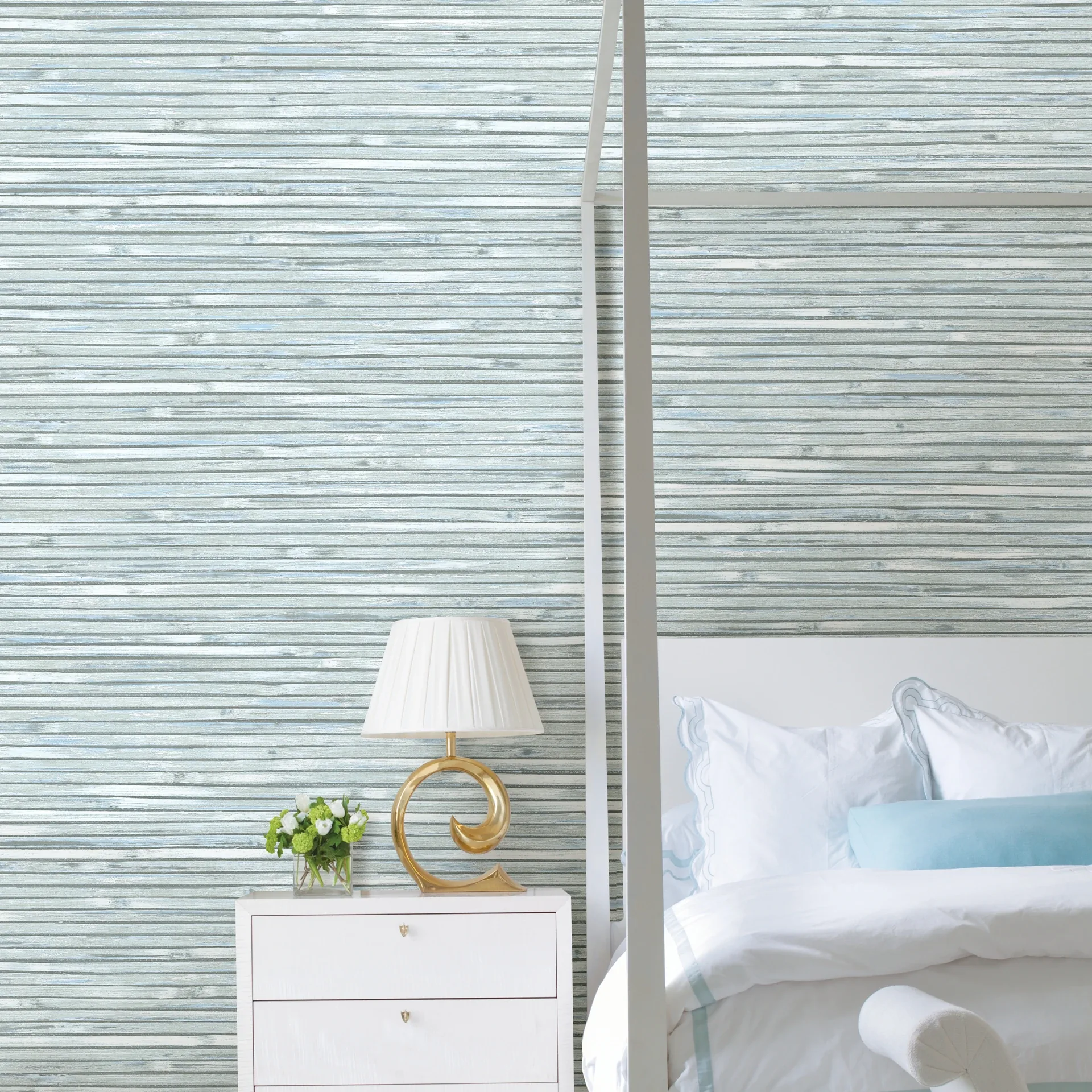 A-Street Prints Bellport Sky Blue Wooden Slat Wallpaper | Wallpaper Twins A-Street Prints Bellport Sky Blue Wooden Slat Wallpaper - SKU 2927-81312