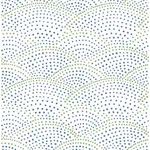 A-Street Prints Bennett Blue Dotted Scallop Wallpaper | Wallpaper Twins A-Street Prints Bennett Blue Dotted Scallop Wallpaper - SKU 2903-25800